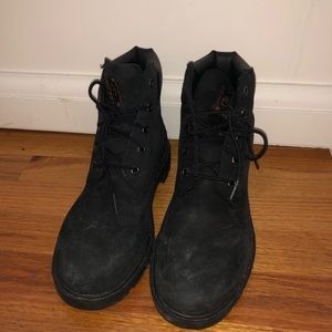 Black Timberland Boots
